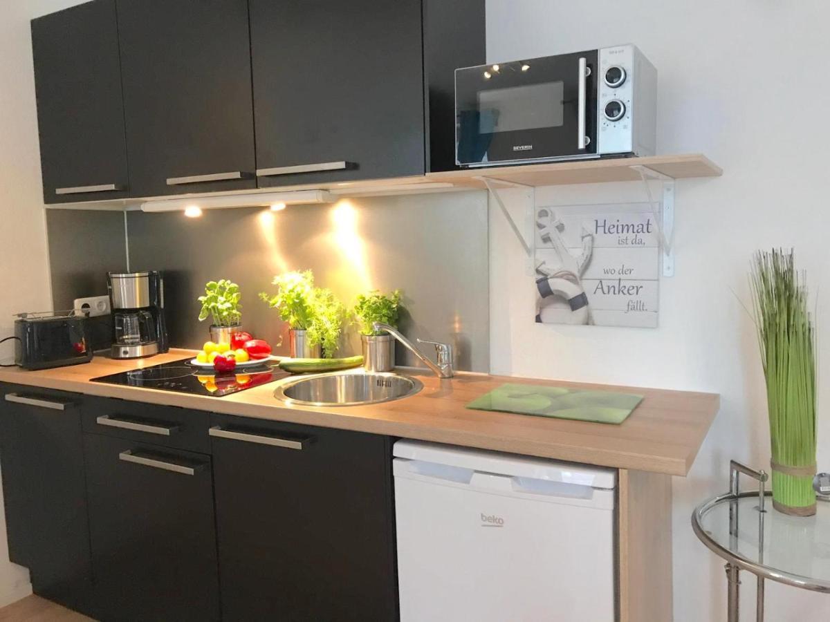 Ferienwohnung Kajuete Am Borbyer Kurpark Von Eckernförde Exterior foto