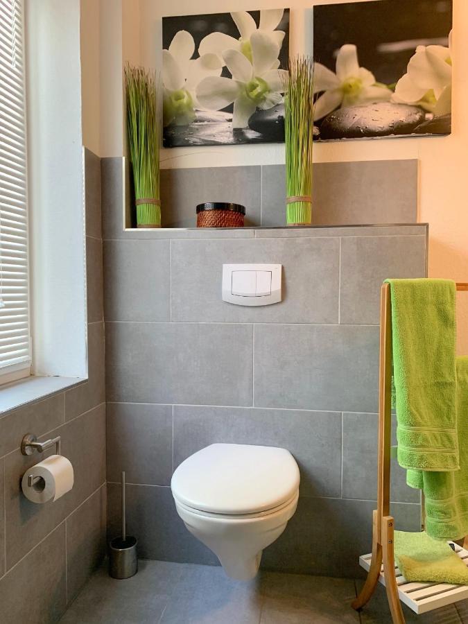 Ferienwohnung Kajuete Am Borbyer Kurpark Von Eckernförde Exterior foto